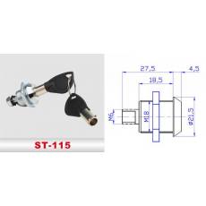 ST-115 險(xiǎn)箱鎖、防盜鎖、通道鎖