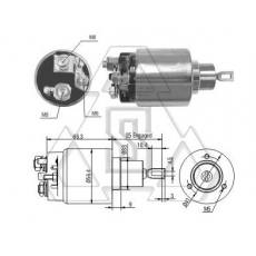 起動(dòng)機(jī)電磁開(kāi)關(guān)0-331-303-164 ZF 3-775