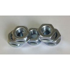 六角法蘭面螺母，M18x1.5，對邊27，厚度18，發電機，起動機配套